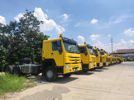 Zz4257s3241W 6X4 371HP HOWO ECE 인증 타이어와 저렴한 가격에 트랙터 트럭