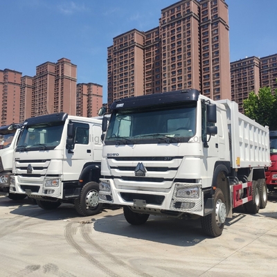 마력 351-450hp HOWO Sinotruk 미국 시장 요구에 대한 25 톤 티퍼 트럭