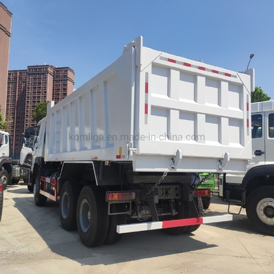 마력 351-450hp HOWO Sinotruk 미국 시장 요구에 대한 25 톤 티퍼 트럭