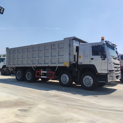 방사선 타이어 설계 41-50t 부하 용량 파키스탄의 Sinotruk HOWO 8X4 40톤 덤프 트럭
