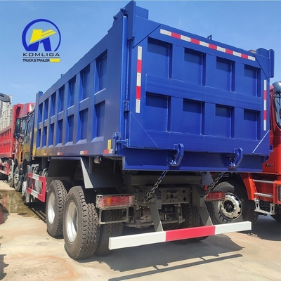 방사선 타이어 디자인 시노트럭 HOWO 371 HP Hw19710 변속기와 함께 중량 덤프 트럭