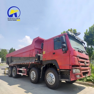 사용 된 HOWO 트럭 6*4 371HP U형 시노트럭 높은 부하 용량 21-30t