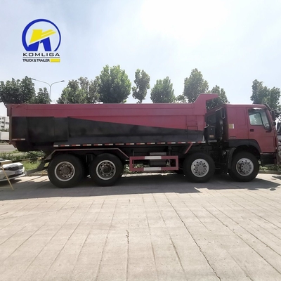 사용 된 HOWO 트럭 6*4 371HP U형 시노트럭 높은 부하 용량 21-30t