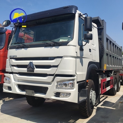 시노 트럭 사용 된 덤프 트럭 HOWO 6X4 트럭 375HP 티퍼 트럭 말력 375HP