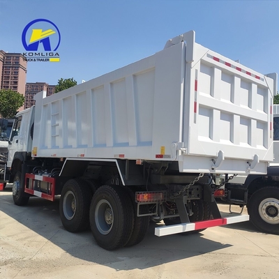 시노 트럭 사용 된 덤프 트럭 HOWO 6X4 트럭 375HP 티퍼 트럭 말력 375HP