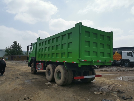 2017 년 좋은 상태 6X4 Sinotruk HOWO 아프리카 시장용 사용 된 덤프 트럭 좌석 ≤5