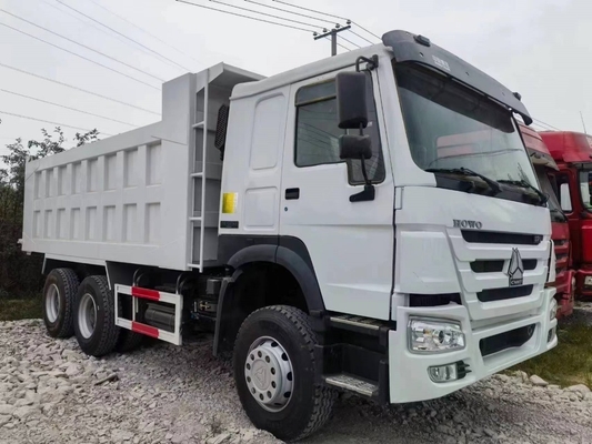 중고용 Sinotruk HOWO 트럭 사용된 트럭 오른쪽 운전 20cbm 버킷 차원