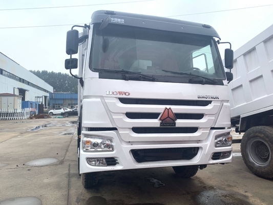 375HP 사용 된 HOWO 아프리카 시장에 대 한 하우 덤프 중량 트럭 1 잠자리 캐비