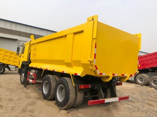 375 371HP 사용 된 기술 예비 부품 지원 HOWO Sinotruk 10 휠 덤프 트럭