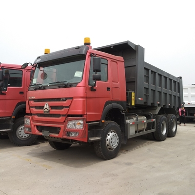 사용된 시노트럭 HOWO 10 바퀴 371HP 22m3 팅퍼 트럭 21-30t 용량