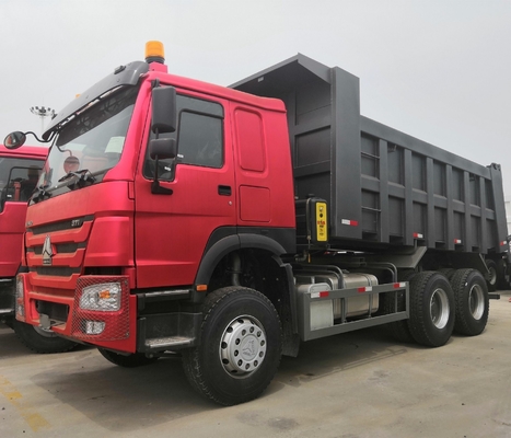 사용된 시노트럭 HOWO 10 바퀴 371HP 22m3 팅퍼 트럭 21-30t 용량