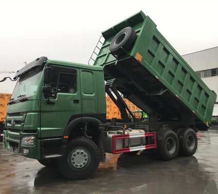 사용된 시노트럭 HOWO 10 바퀴 371HP 22m3 팅퍼 트럭 21-30t 용량