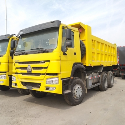 시노트루크 HOWO 371HP 20톤 덤프 트럭 20cbm 버킷 크기 5600X2300X1500 블루