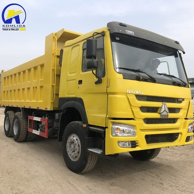 6X4 371HP 시노트럭 HOWO 반사 타이어 설계 및 고 용량 엔진