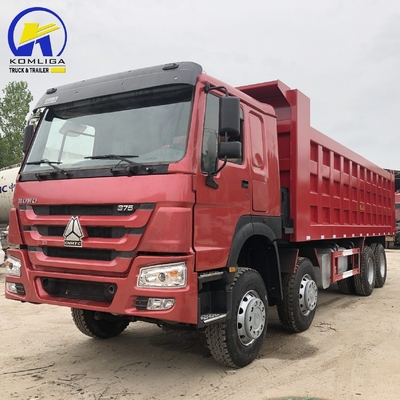 제조업 Sinotruck 덤프 트럭 60/80/100 톤 12 HW19710 변속기와 함께 타이어