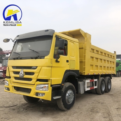 2019 HOWO 25 톤 20m3 덤프 트럭 크기 A/C 및 Hc16 뒷축과 함께 한 잠자리 캐빈