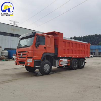 2016 중고용 시노 덤프 트럭 LHD Rhd 후방 축 Hc16 엔진 Wd61547D12.42 375HP 371HP