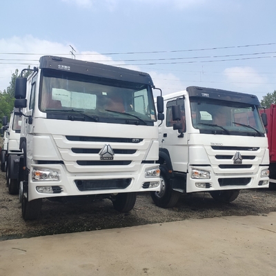 기술 부품 지원 사용 된 Sinotruk HOWO 6X4 10 바퀴 371HP 티퍼 유로 2