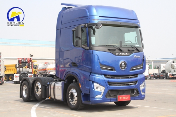 샤크만 6X4 20톤 380HP 420HP 열 바퀴 트랙터 트레일러 헤드 트럭 소비