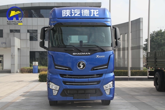 샤크만 6X4 20톤 380HP 420HP 열 바퀴 트랙터 트레일러 헤드 트럭 소비