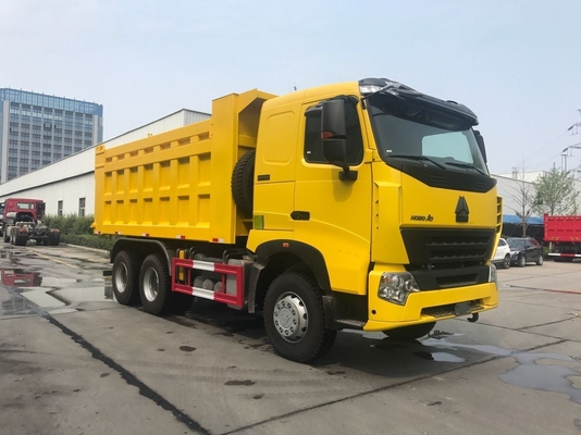 방사선 타이어 설계 420HP 371HP 시노트럭 HOWO A7 틱퍼 트럭 6X4 유로 2 배출량 표준