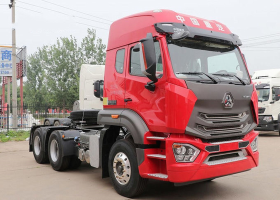 40-60 톤 로딩 용량 Sinotruk HOWO 3 축 류트럭 머리 성능