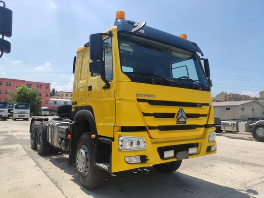 Hw76 카비 HOWO 사용 된 트랙터 헤드 3 축 6X4 당신의 예산 내에서 6800 * 2500 * 3200mm