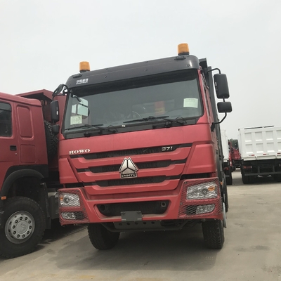 371HP 10 휠 시노트럭 HOWO 티퍼 트럭 6X4 8500*2500*3400mm 말력 420HP