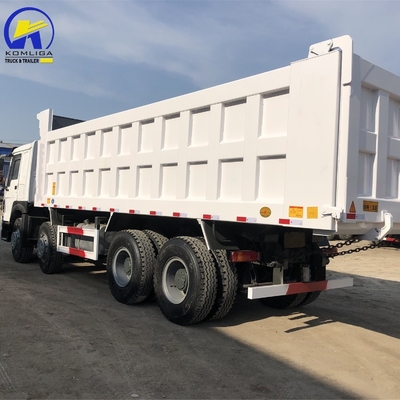 시노트럭 8X4 틱퍼 트럭 40t 대대 건설 프로젝트용 좌측 운전