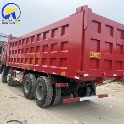 시노트럭 8X4 틱퍼 트럭 40t 대대 건설 프로젝트용 좌측 운전