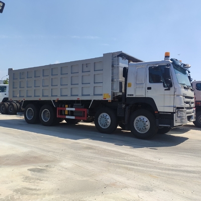 시노트룩 371HP 420HP 12륜 덤프 트럭 HOWO 8X4 덤프 틱퍼 트럭