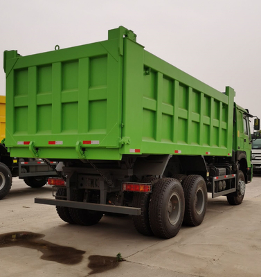 10륜 6X6 수동 변속기 Sinotruk HOWO 부면 틱퍼 트럭 엔진 용량&gt;8L