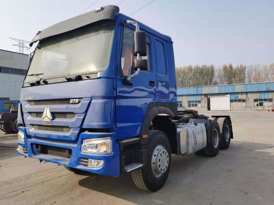 시노트룩 HOWO 트랙터 트럭 헤드 371-450HP 6X4 Hw19710 기어박스 및 다중 기능