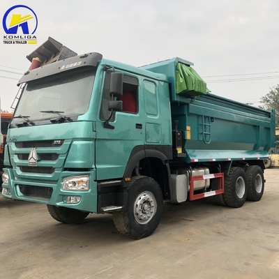 시노트룩 HOWO ZZ3257N3847A 3륜 중고용 덤프 트럭 21-30t 용량