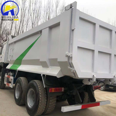 시노트룩 HOWO ZZ3257N3847A 3륜 중고용 덤프 트럭 21-30t 용량