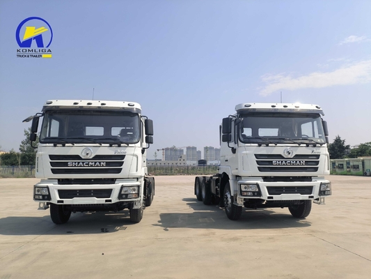 수동 변속기 Shacman F3000 6X4 10륜 트랙터 트럭 유로 2 배출량 표준