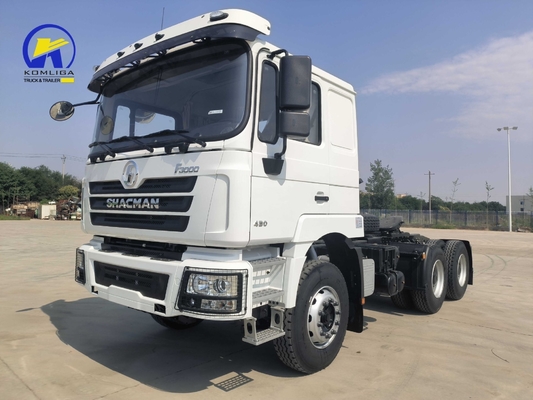 중고용 트랙터 트럭 샤크만 F3000 6X4 10바퀴 반 트레일러 귀하의 비즈니스