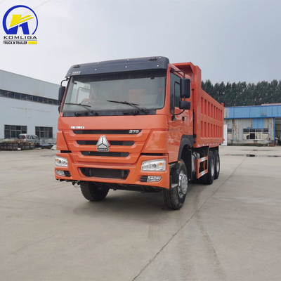 시노트럭 중량 트럭 덤퍼 틱퍼 트럭 6X4 유로 2 300L 연료 탱커 성능