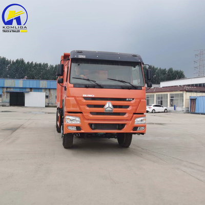 시노트럭 중량 트럭 덤퍼 틱퍼 트럭 6X4 유로 2 300L 연료 탱커 성능