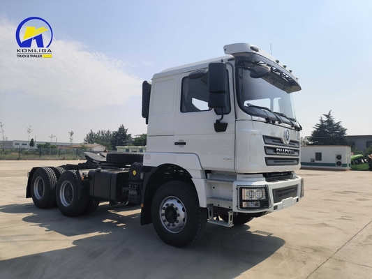 샤크만 F3000 사용 된 6X4 트랙터 트럭 헤드 10바퀴 400L 알루미늄 오일 탱커