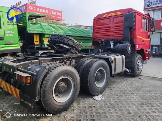2021/2022년 샤크만 M3000/F3000 트랙터 트럭 6X4 375HP 중고용 반 트랙터 헤드 트럭