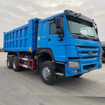 6x4 수동변속기 시노트럭 HOWO 덤프 트럭 틱퍼 트럭 371HP 25톤 2022년