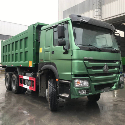 6X4 HOWO Sinotruk 371 덤퍼 트럭 Zf8118 스티어링 시스템 및 ISO 인증