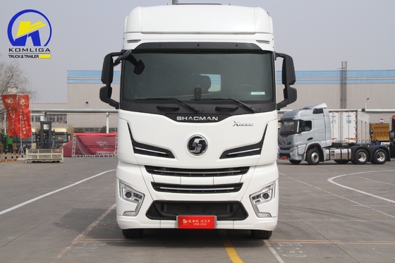 중고 Shacman 4X2 6tyles 반 트레일러 트랙터 트럭