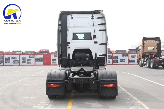 중고 Shacman 4X2 6tyles 반 트레일러 트랙터 트럭