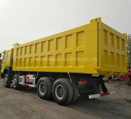 시노 트럭 12 휠러 Rhd LHD 50tons 중고 8X4 사용 된 HOWO 티퍼 덤프 트럭