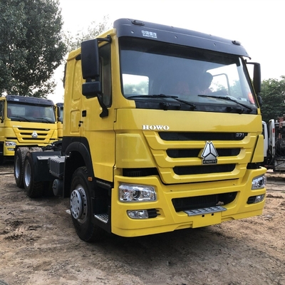 시노트루크 HOWO 6X4 10 휠 트레어 덤퍼 트랙터 트럭 420HP 디젤 하우스 파워