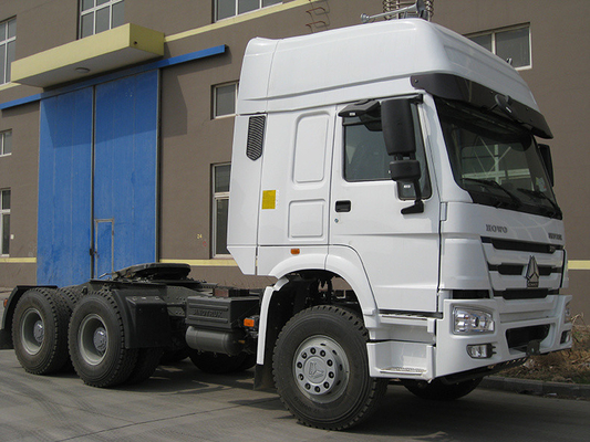 시노트루크 HOWO 6X4 10 휠 트레어 덤퍼 트랙터 트럭 420HP 디젤 하우스 파워