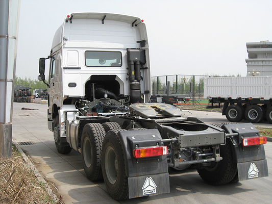시노트루크 HOWO 6X4 10 휠 트레어 덤퍼 트랙터 트럭 420HP 디젤 하우스 파워