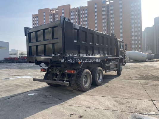 시노트룩 HOWO 6X6 모든 드라이브 틱퍼 트럭 25-25톤 371HP 420HP 도로 덤프 트럭